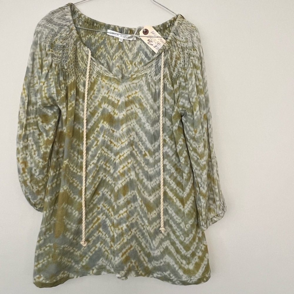 ULLA Johnson smocked blouse